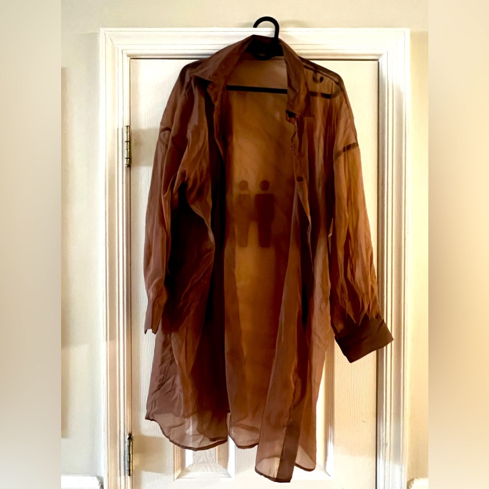 Sheer shirt/dress/jacket from JLUXLABLE